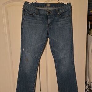 Old Navy Women's Straight Leg Jeans - Classic Blue